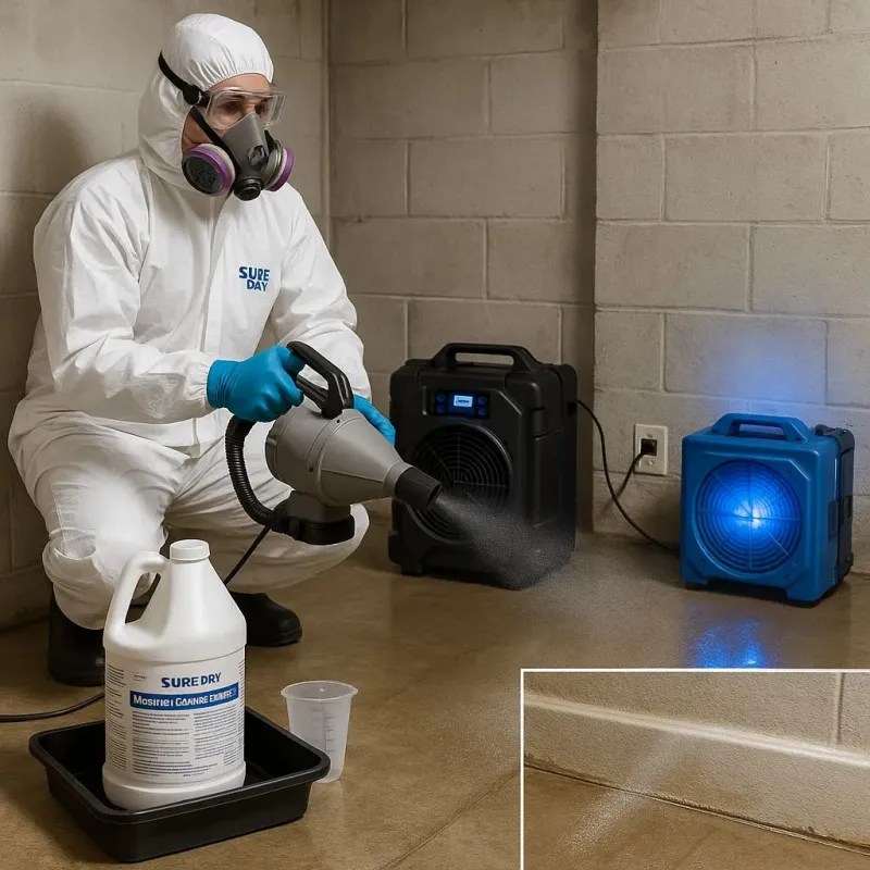 Sanitization and Odor Removal process in Deshler, OH