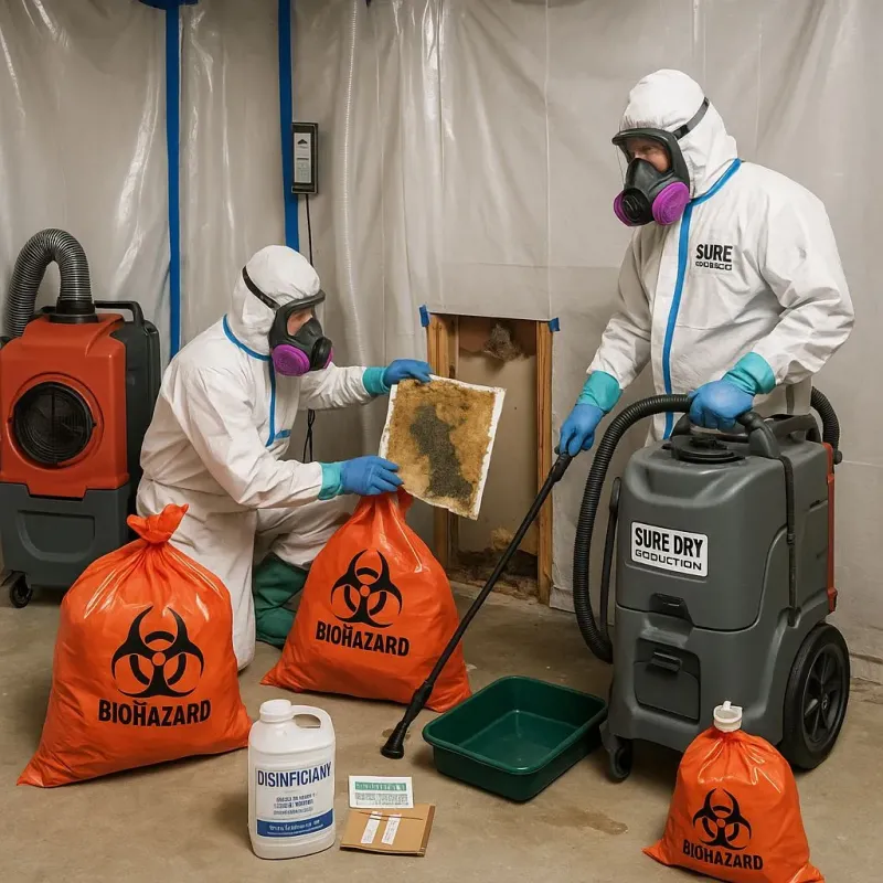 Contaminated Water Handling Protocols process in Deshler, OH