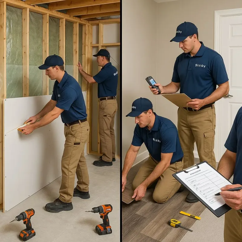 Repairs and Reconstruction process in Deshler, OH